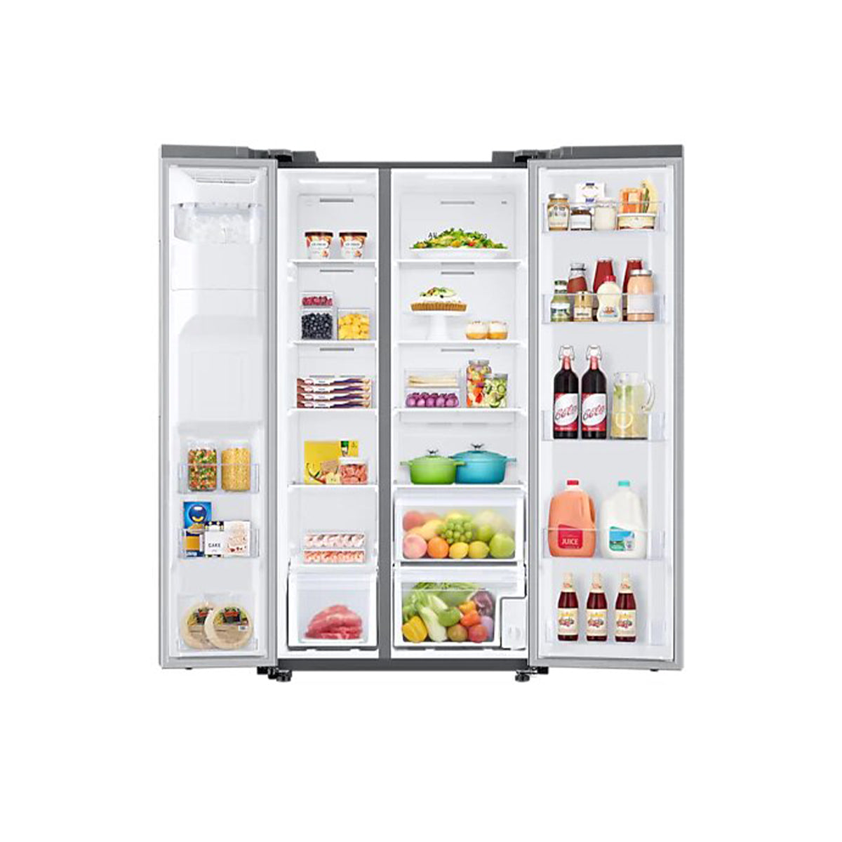 Refrigerador 22 Pies SBS con dispensador Gris WIFI