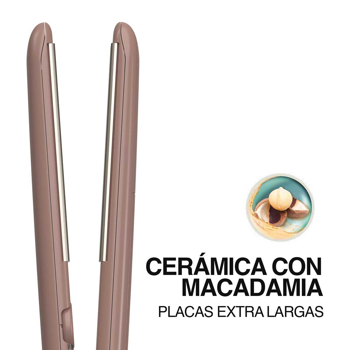 Remington plancha alisadora ceramica con macadamia - S6300M (110)