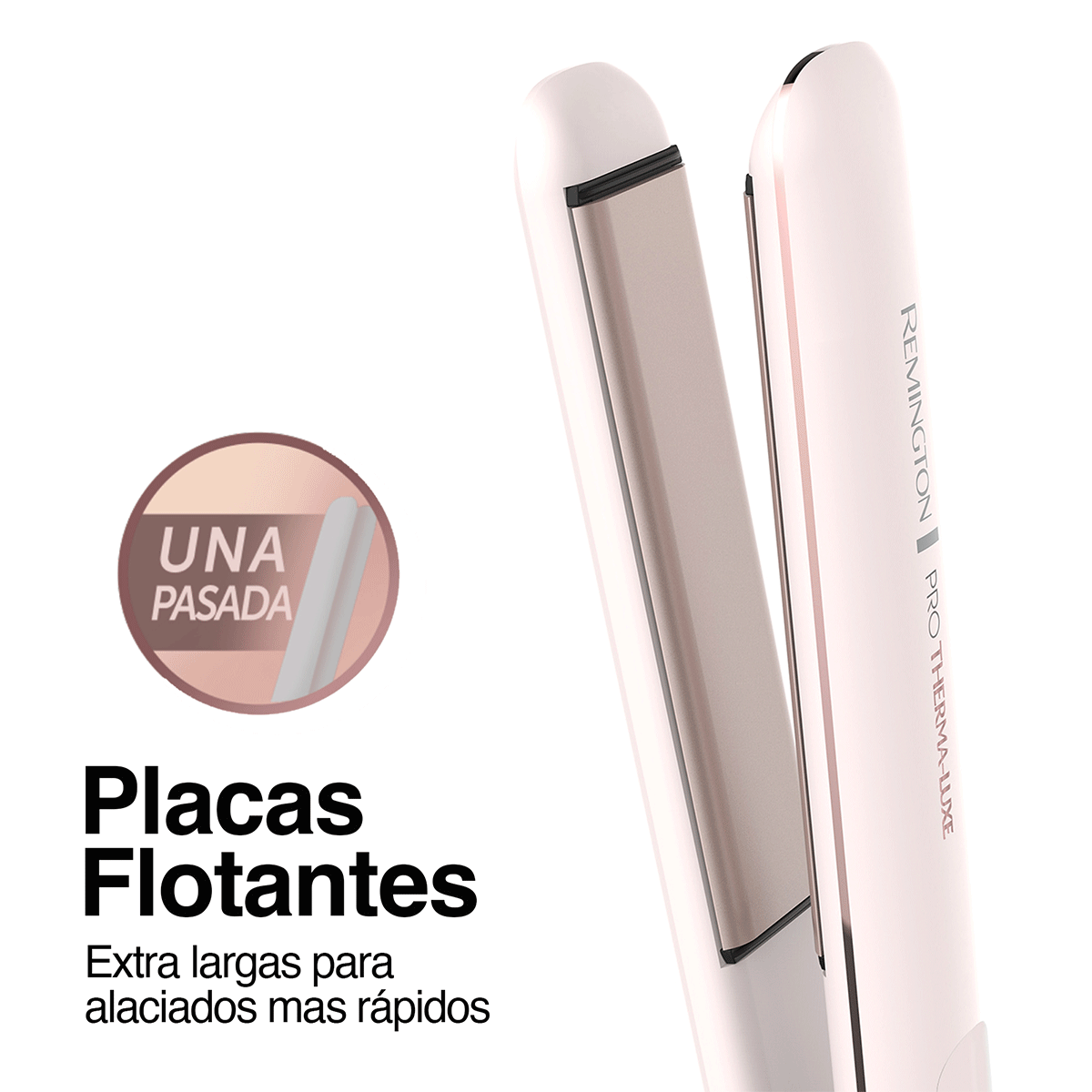 Remington plancha de cabello temperatura inteligente protermalux delgada S9100 (110) F