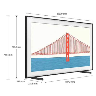 Samsung televisor 55" the frame QN55LS03AAPXPA
