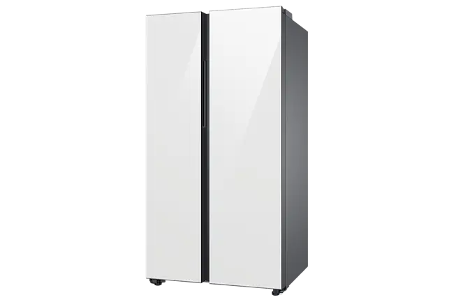 Refrigeradora Bespoke Side by Side de 23" blanca WIFI