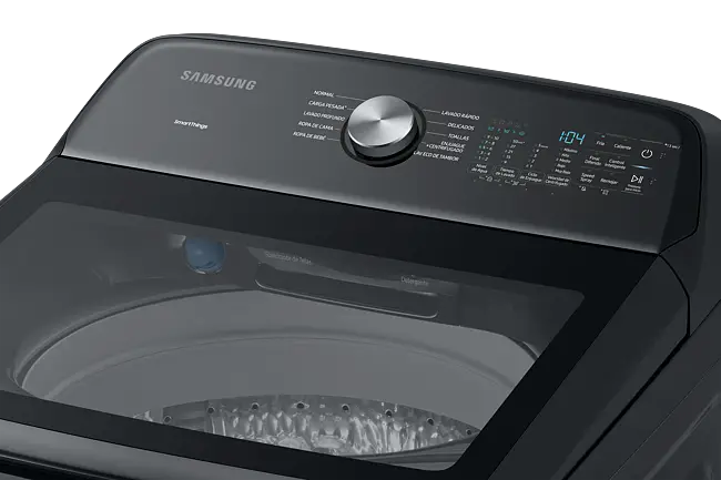 Lavadora 28 Kg Carga Superior Inverter SmartThings Negra
