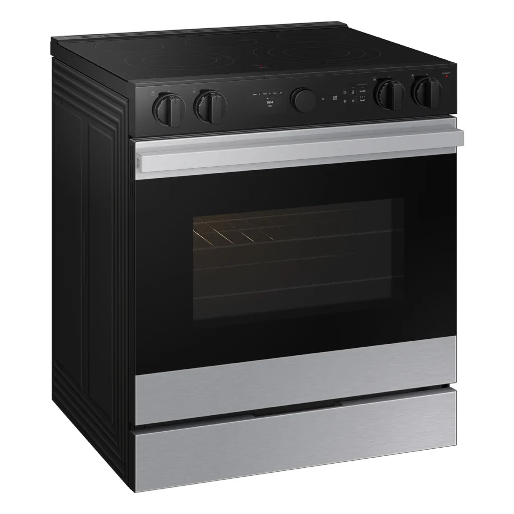 Estufa Bespoke Eléctrica 6.3 Pies with Smart Oven Camera Blanco