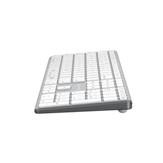 Targus teclado hyper bluetooth compatible con macOS & Windows, iPadOS & Android, ChromeOS en blanco - HS2310US