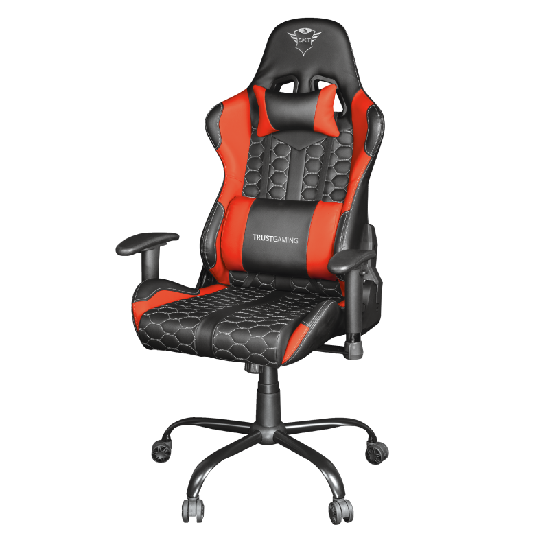 Trust silla gaming GXT 703R riye rojo - 24986