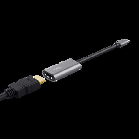 Trust adaptador USB-C a HDMI Ultra HD 4K multicanal - 23774