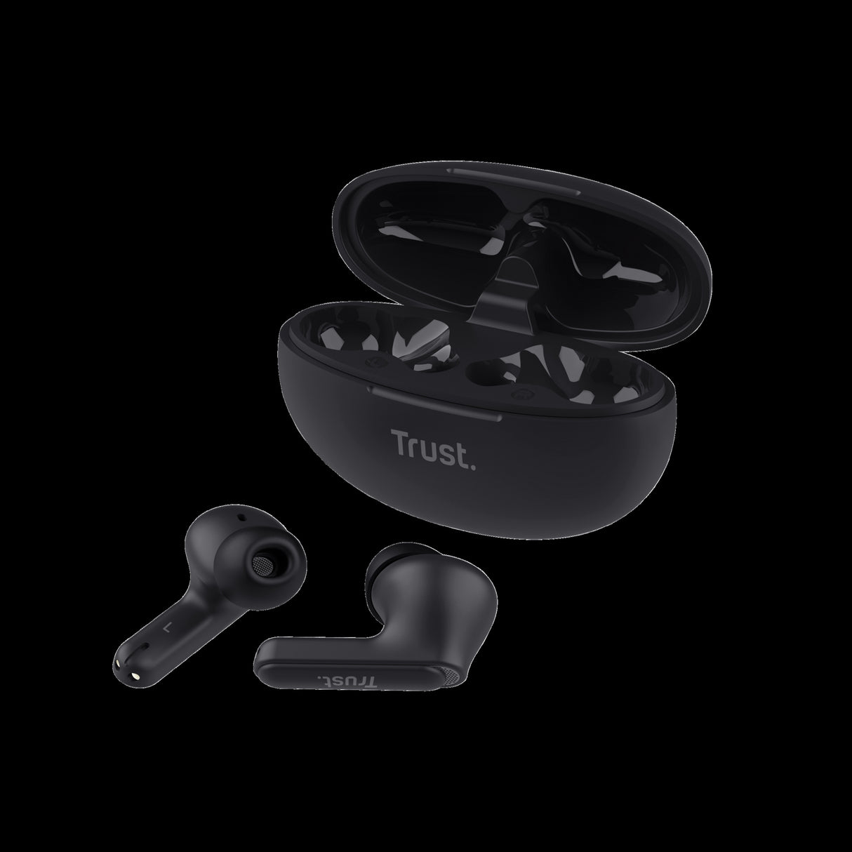 Trust audifonos bluetooth color negro microf c/cancelacion de ruido - 25296