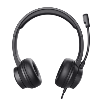 Trust headset supraaurales PC con diadema ajustable - 25087