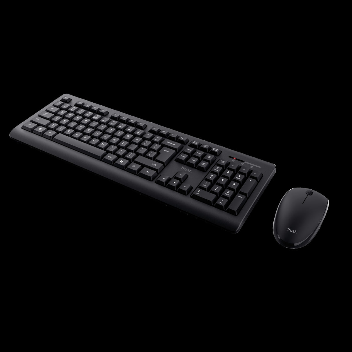 Trust teclado y mouse inalambricos en español - 25433