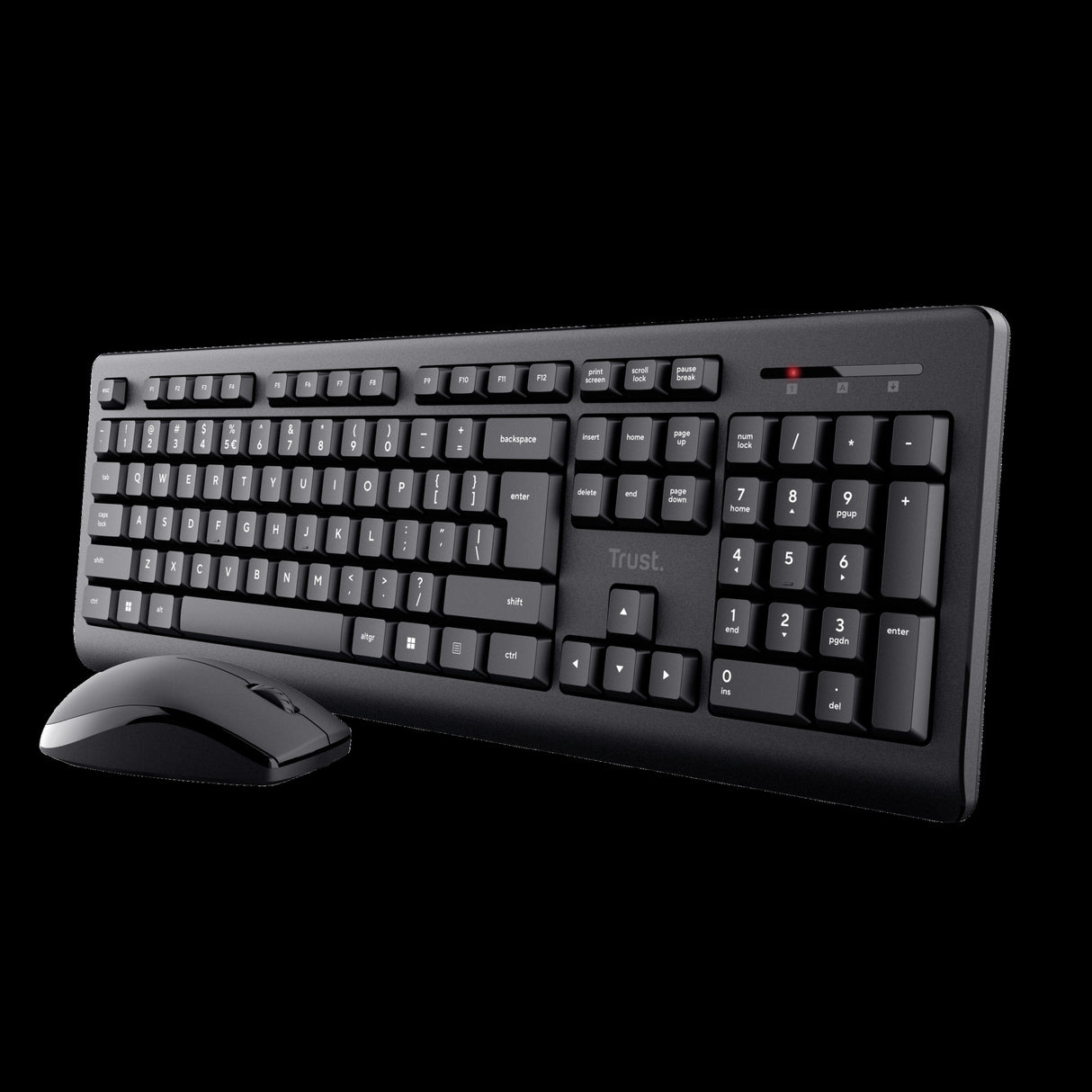 Trust teclado y mouse inalambricos en español - 25433