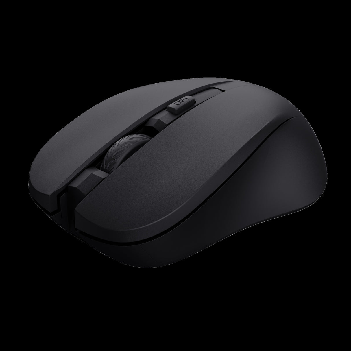Trust mouse inalambrico eco color negro silencioso - 25084