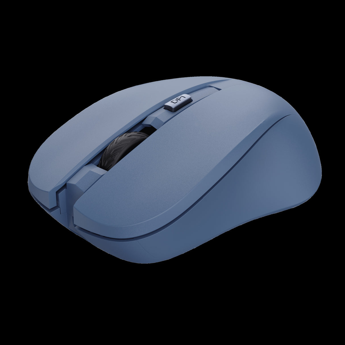 Trust mouse inalambrico eco color azul silencioso - 25041