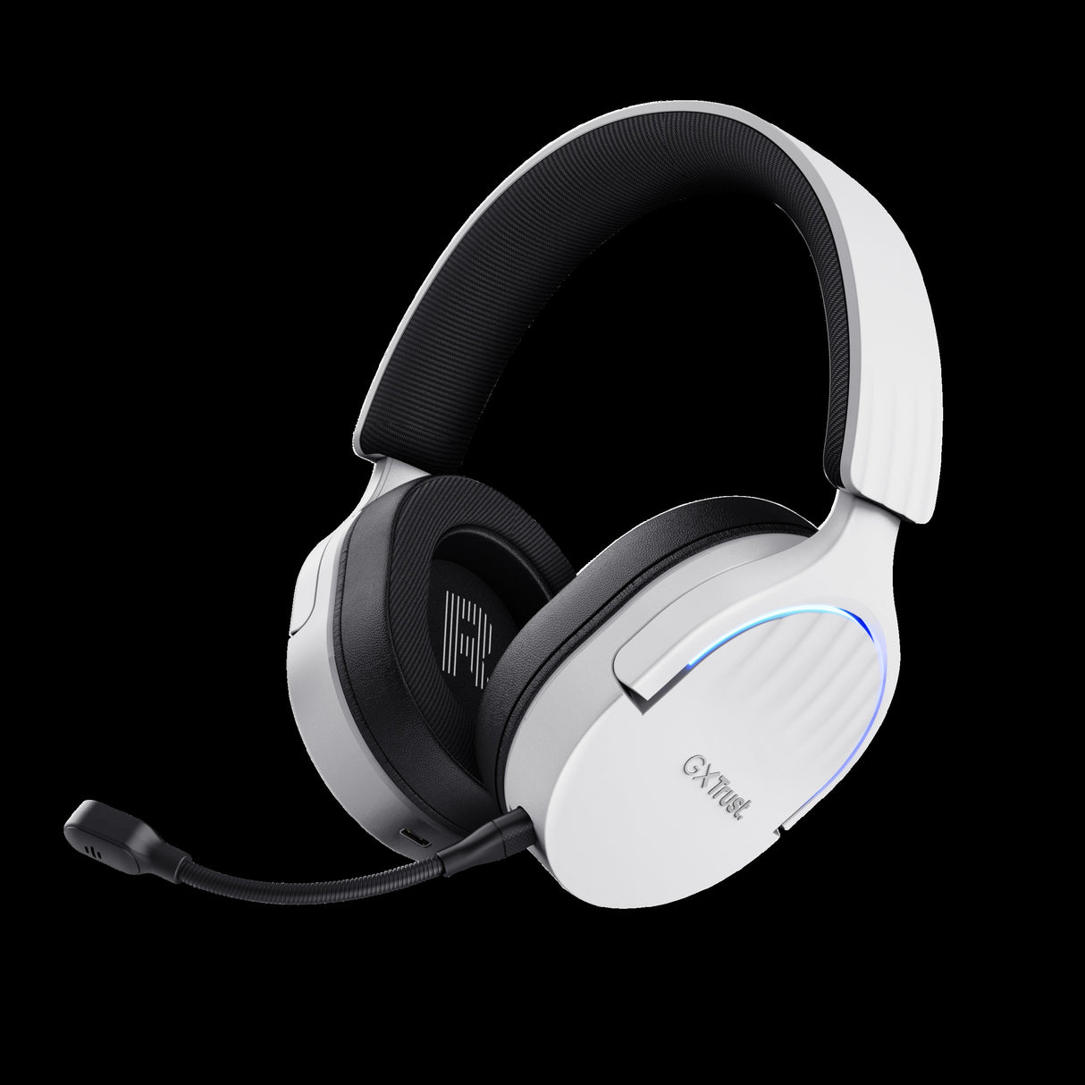 Trust audifonos inalambricos color blanco gaming - 25304