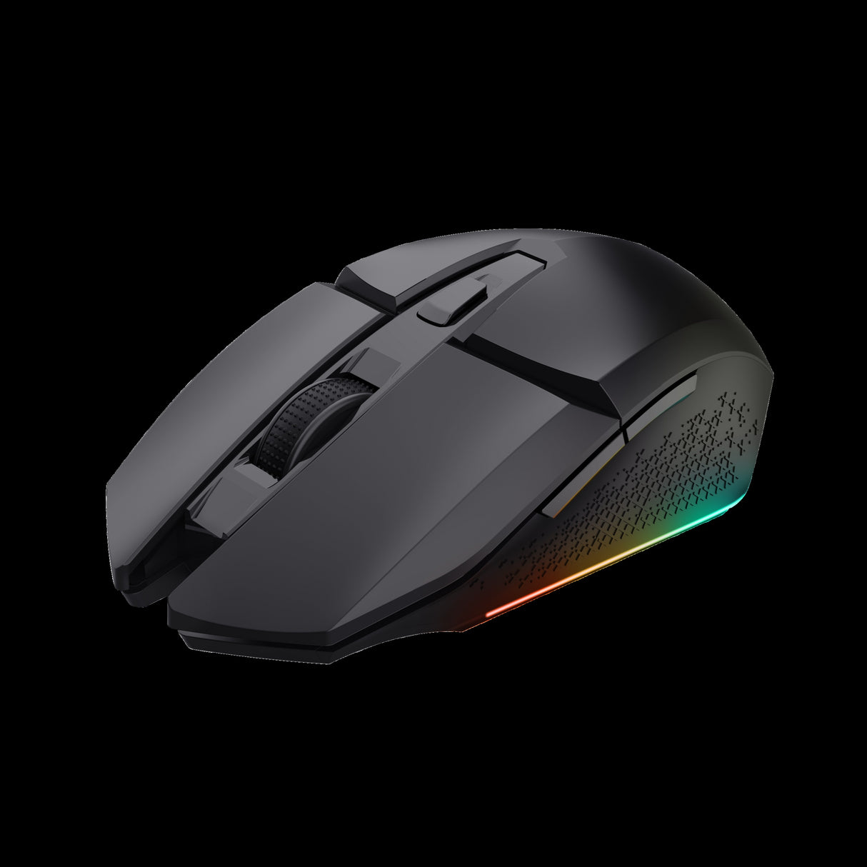 Trust mouse + mousepad GXT112fFelox iluminado y alfombrilla de raton - 25070