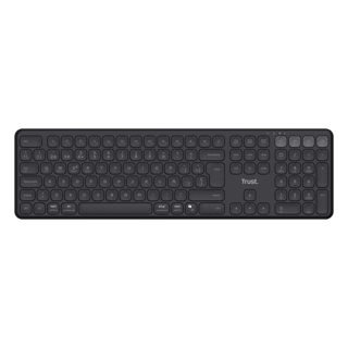 Trust Vaiya teclado inalambrico multidispositivo negro - 25635