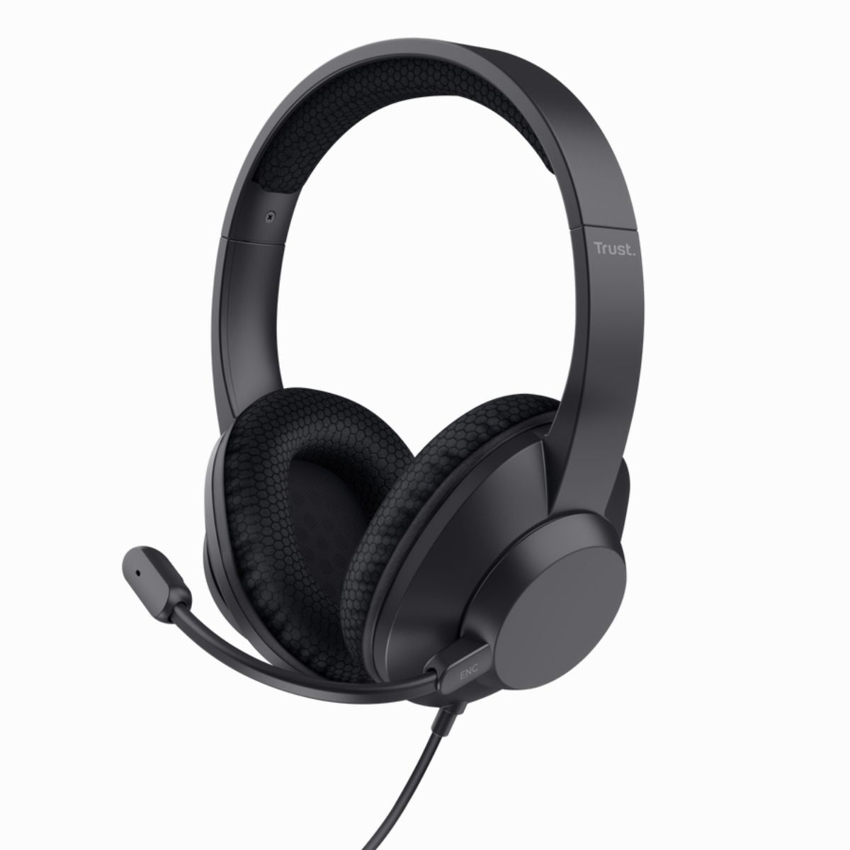 Trust ayda auriculares circumaurales USB microfono con cancelacion de ruido y diadema acolchada - 25462