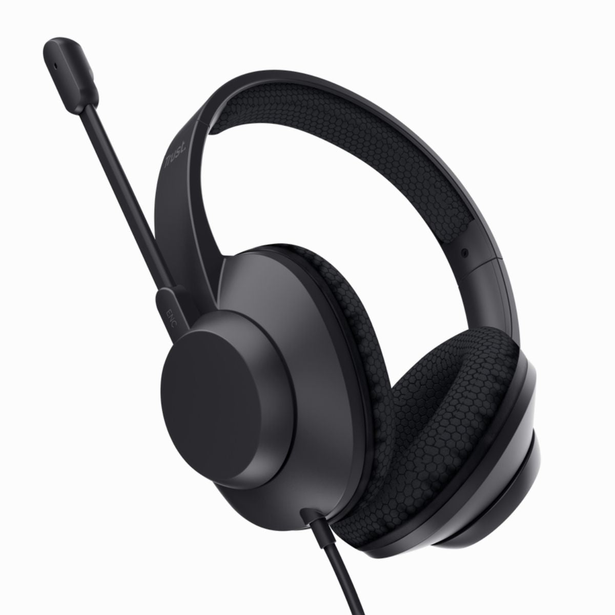 Trust ayda auriculares circumaurales USB microfono con cancelacion de ruido y diadema acolchada - 25462