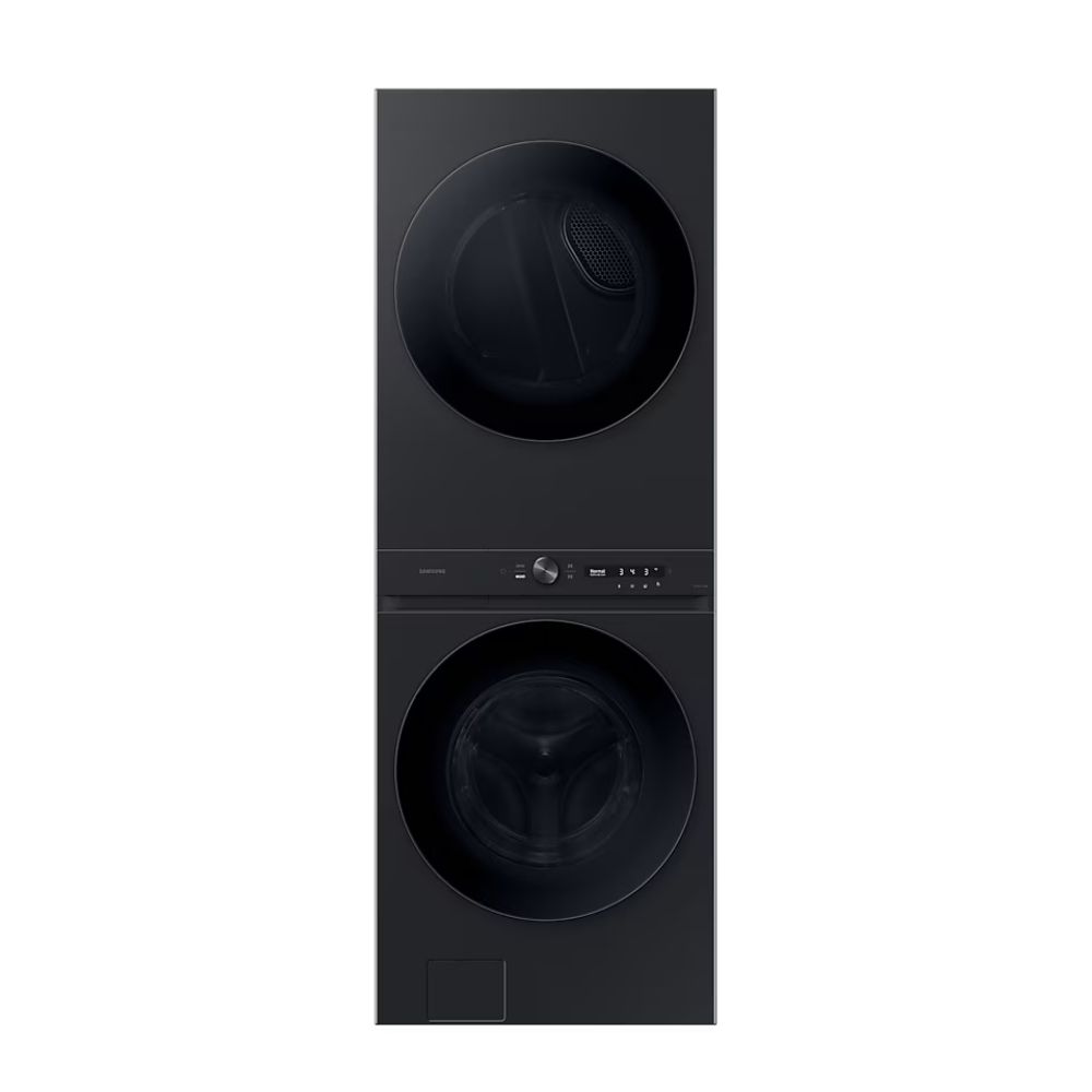 Torre de Lavado Bespoke 22 kg Electrica con Laundry Hub de gran capacidad Negro