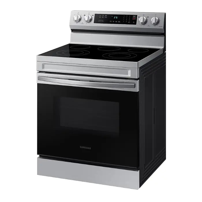 Estufa Electrica 30" 5 Quemadores Convección Por Ventilador Silver Wifi