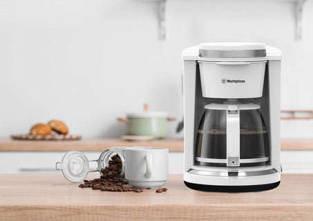Westinghouse cafetera 12 tz con filtro blanca - WKCMYD19WH