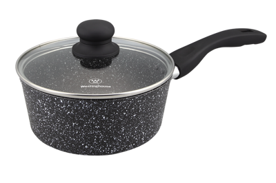 Westinghouse olla con tapa marmol negro 20 cm WCSP0009020MBB