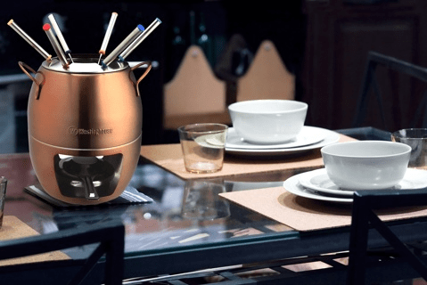 Westinghouse juego de fondue inoxidable