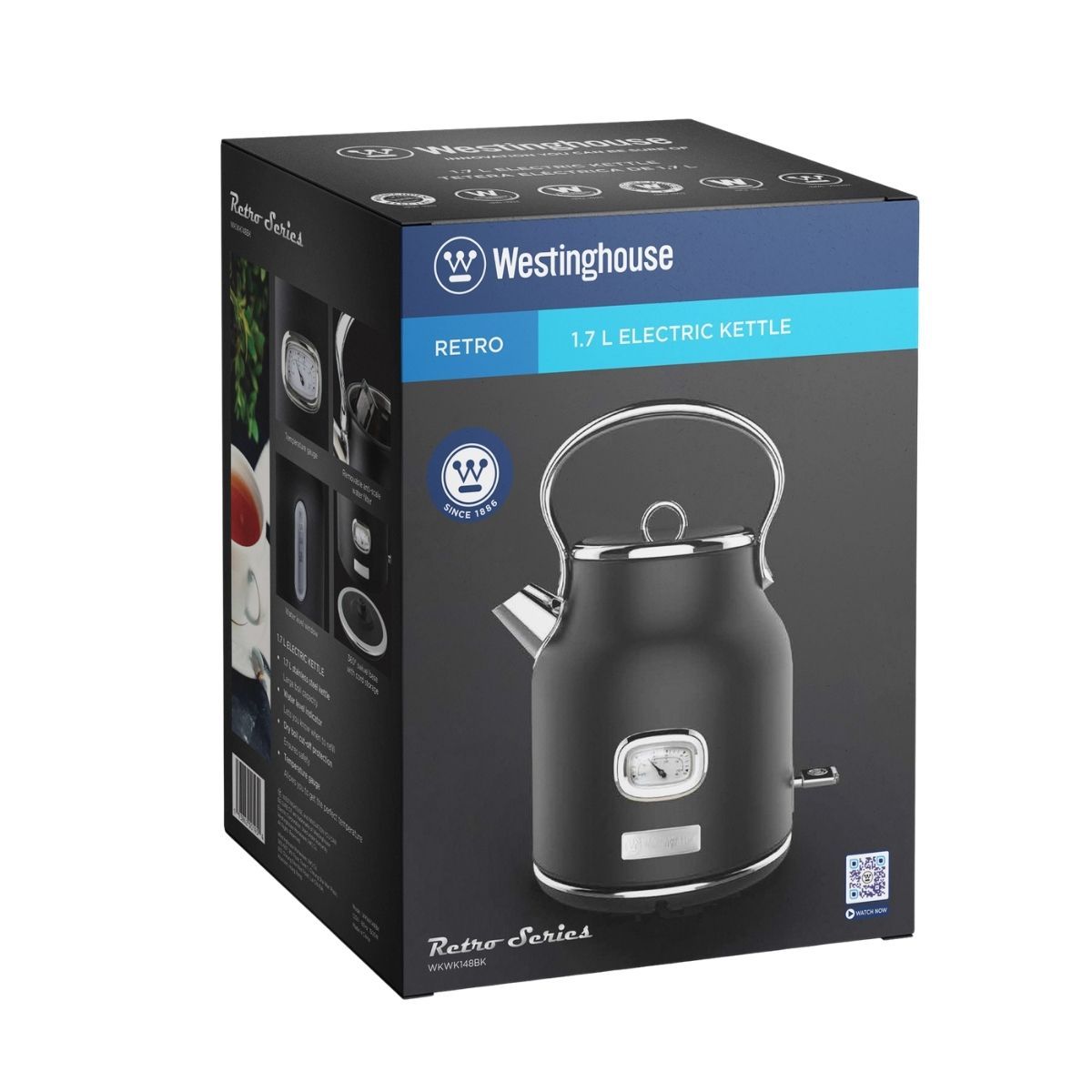 Westinghouse cafetera retro color negro - WKWK148BK