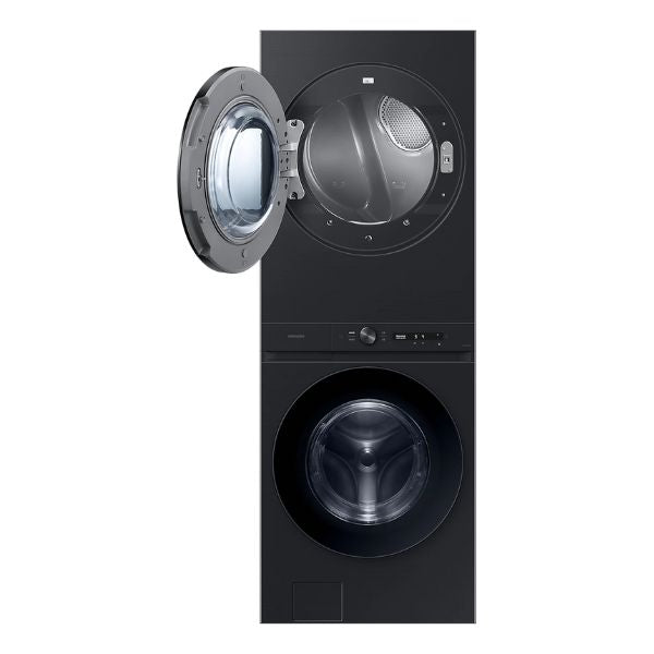 Torre de Lavado Bespoke 22 kg Electrica con Laundry Hub de gran capacidad Negro
