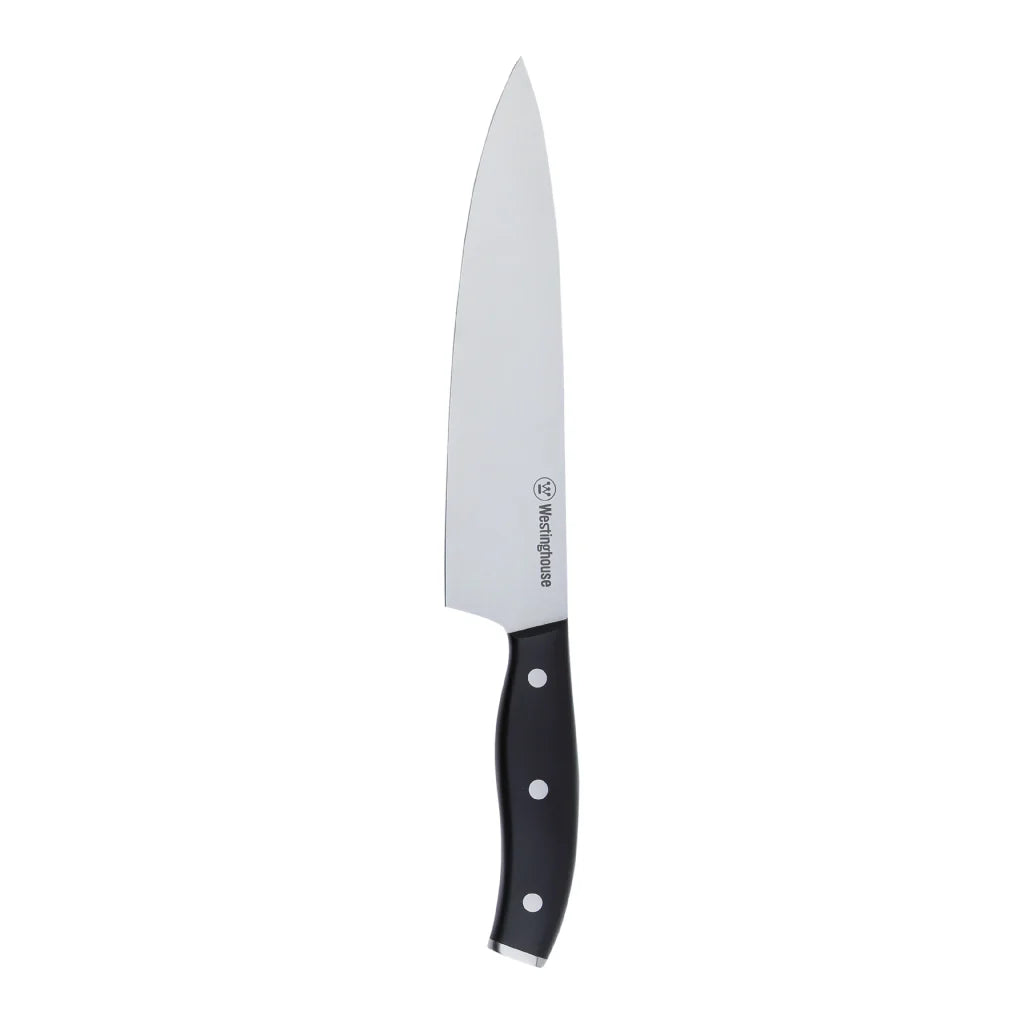 Westinghouse cuchillo de chef 8""/20cm espiga completa mango suave con remaches triples - WCKTSC15210"