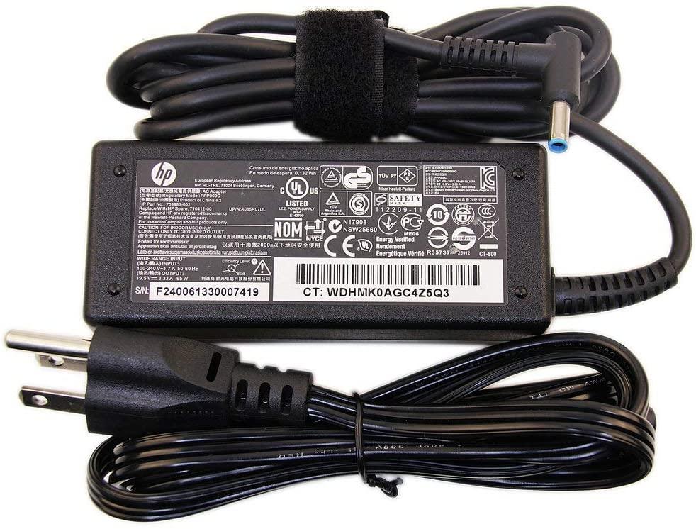 HP adaptador 65w espigas negro H6Y89AA