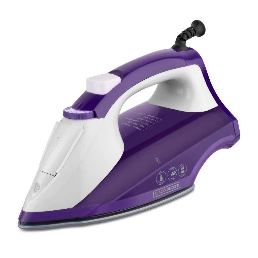 Black + Decker plancha morada IR1840