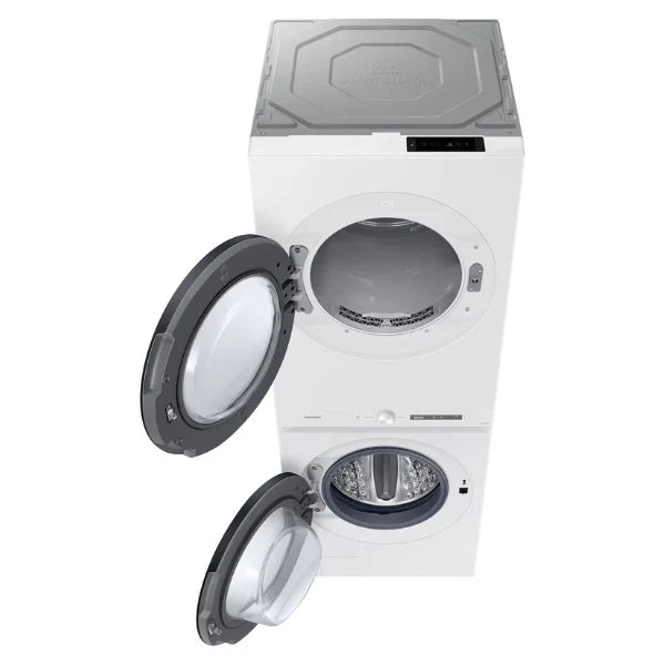 Torre de Lavado Bespoke 22 Kg Electrica con Laundry Hub Blanca