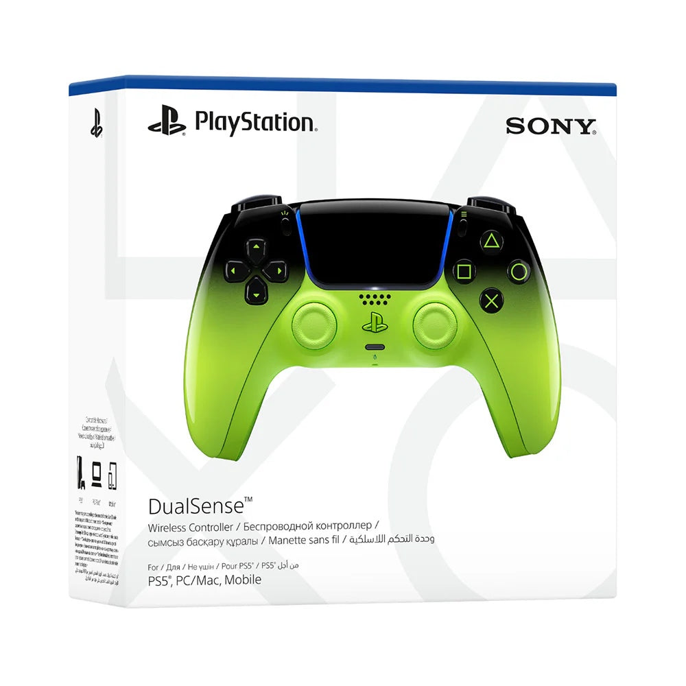 Control Sony PS5 DualSense Wireless Hyperpop Collection Remix Green