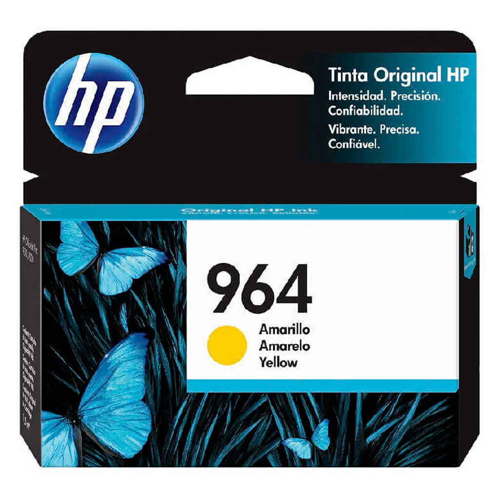 HP cartucho tinta 964 amarillo 3JA52AL