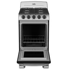 Frigidaire Cocina De gas de 20" 4 quemadores Plateado FKGN20C3MYI