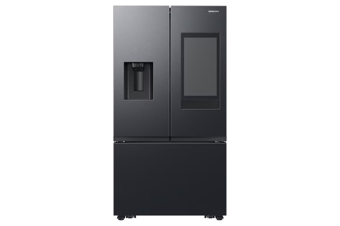 Refrigeradora Francesa 31" negra con pantalla WIFI