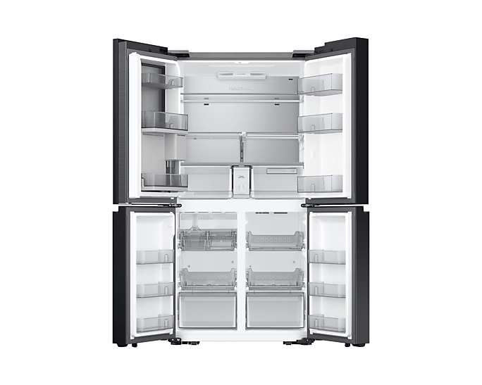 Refrigerador de puerta francesa estilo T a medida con centro de bebidas 23" gris WIFI