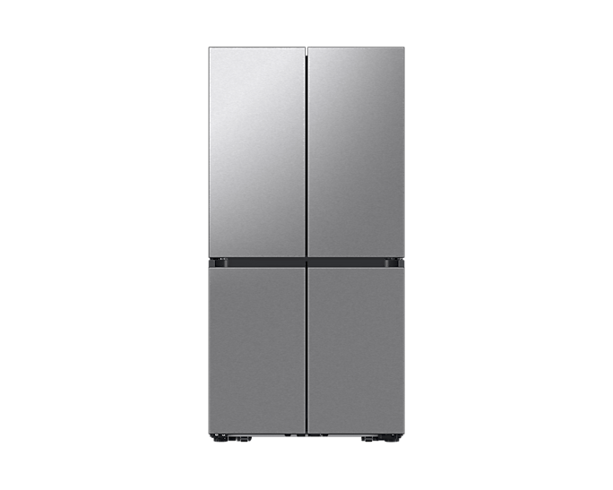 Refrigerador de puerta francesa estilo T a medida con centro de bebidas 23" gris WIFI