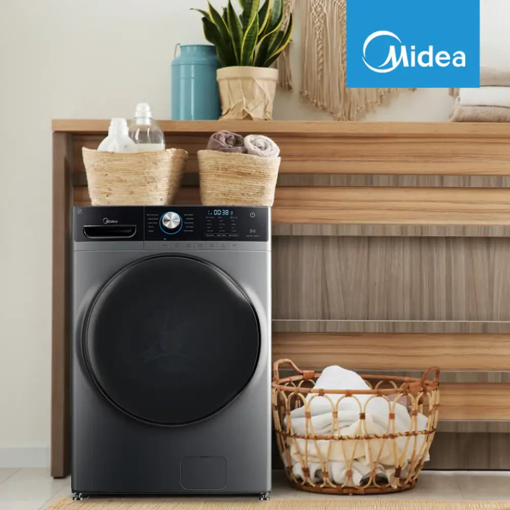 Midea lavadora carga frontal 21 kg color silver MH04W45/S-CA
