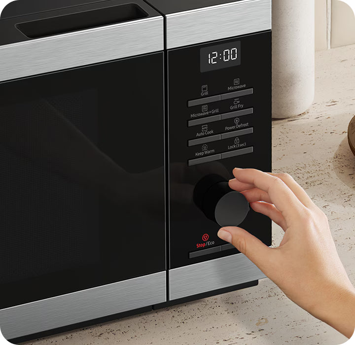 Microondas 1.1 Pies Power Defrost Acero Inoxidable