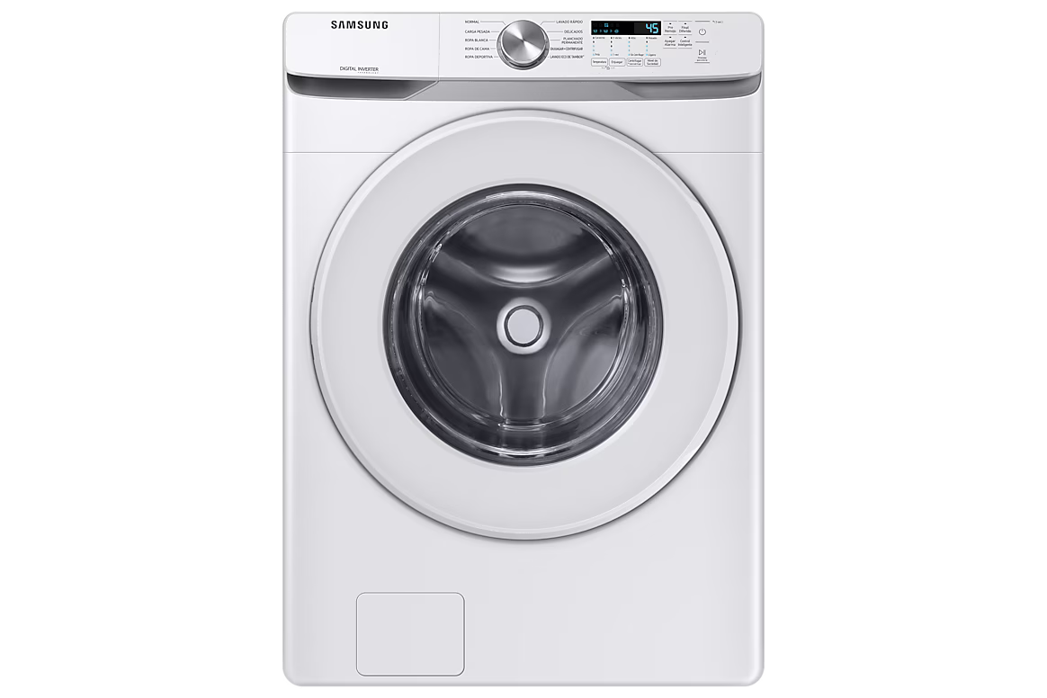 Lavadora 20 Kg Carga Frontal Washer Swirl Dit Smart Care Self Clean Blanco