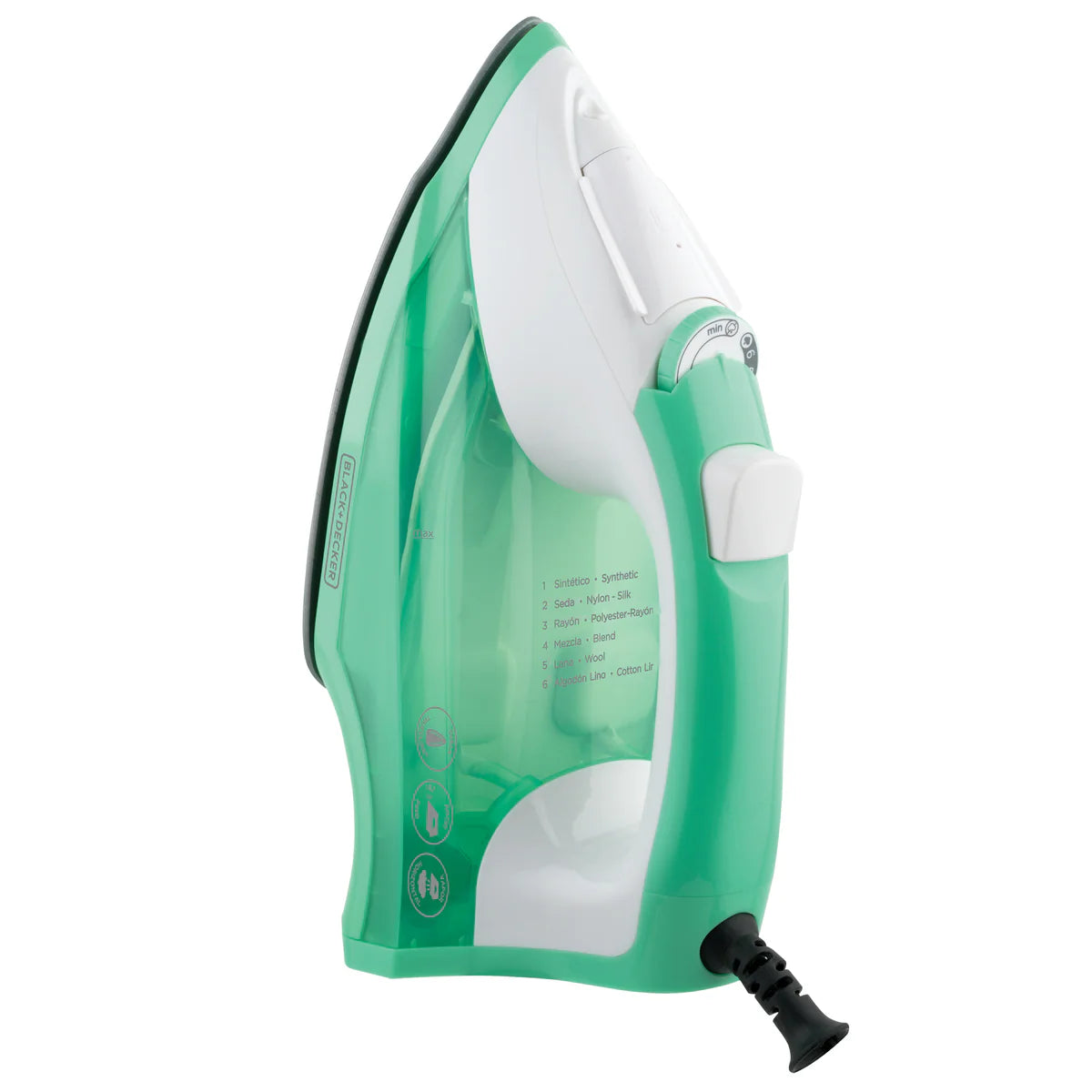 Black + Decker plancha de ropa light N Easy color verde - IR1841