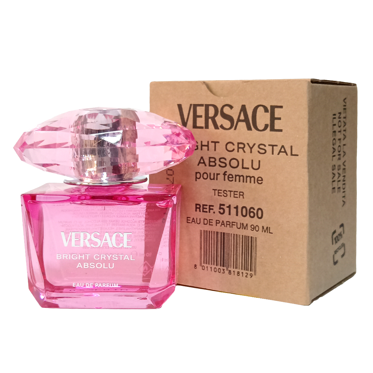 TESTER VERSACE BRIGHT CRISTAL ABSOLU