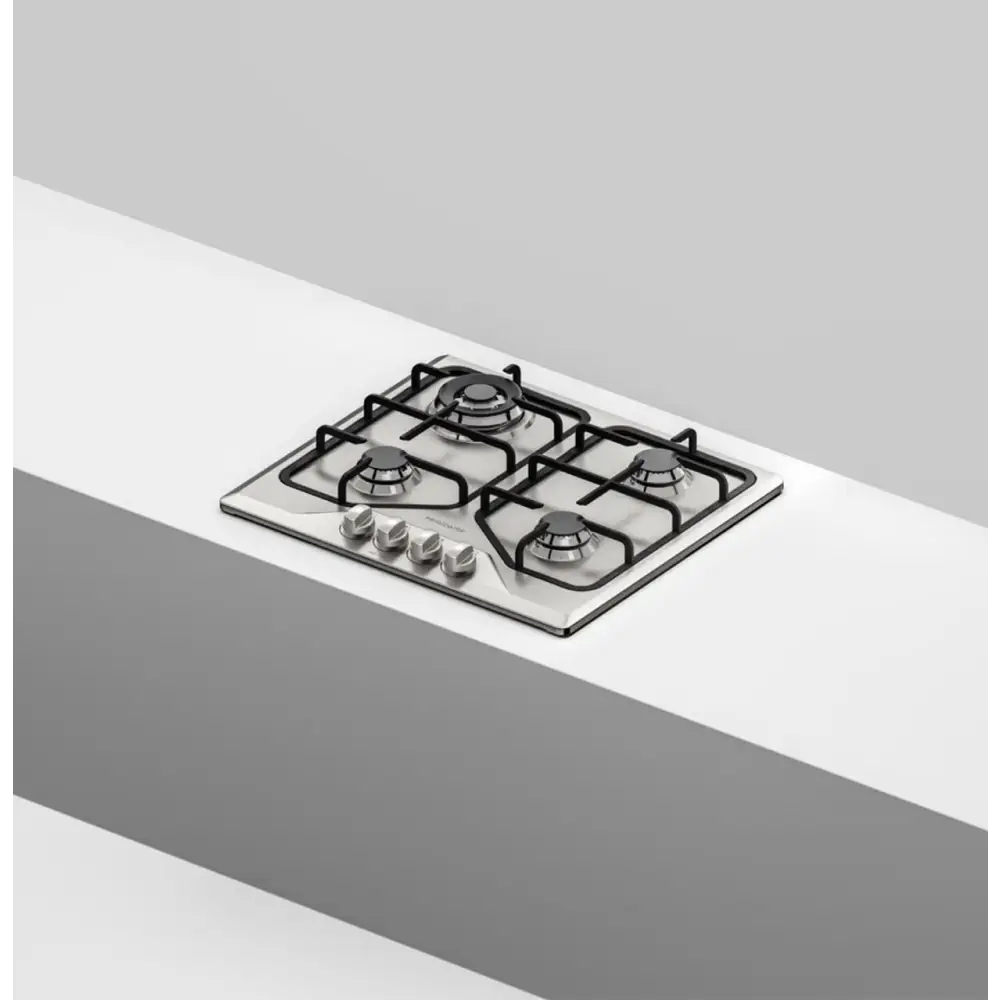 Frigidaire plantilla de gas 24" vidrio empotrable 4 quemadores FTGY24R0EMS