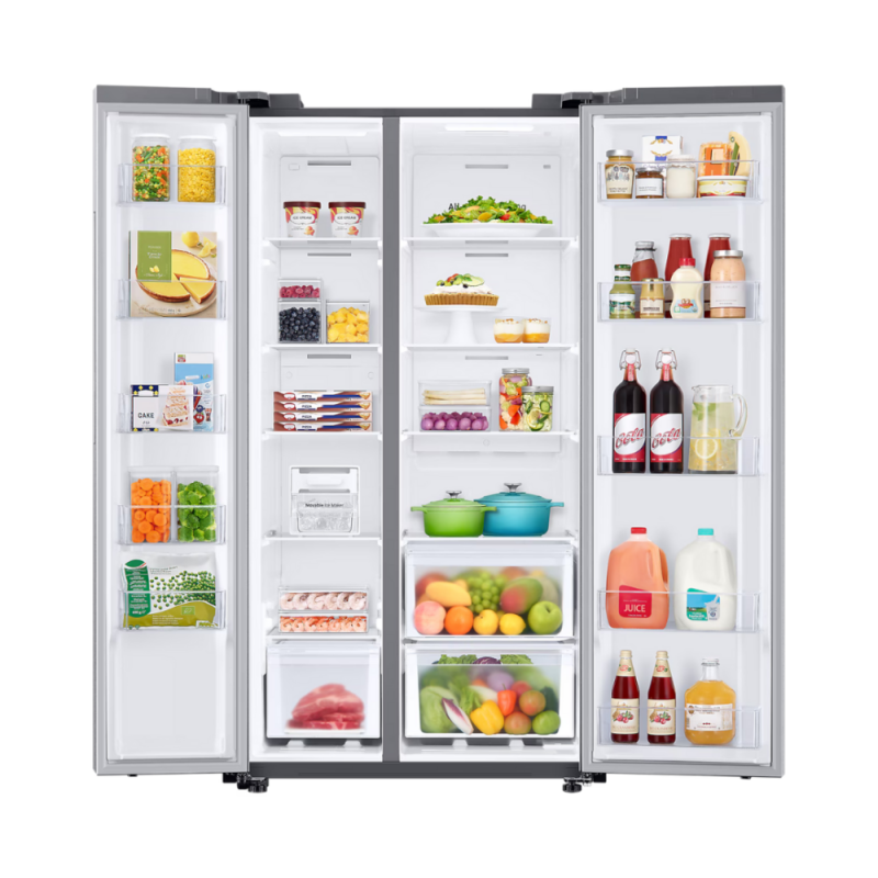 Refrigerador 28 Pies SBS sin dispensador Plateado