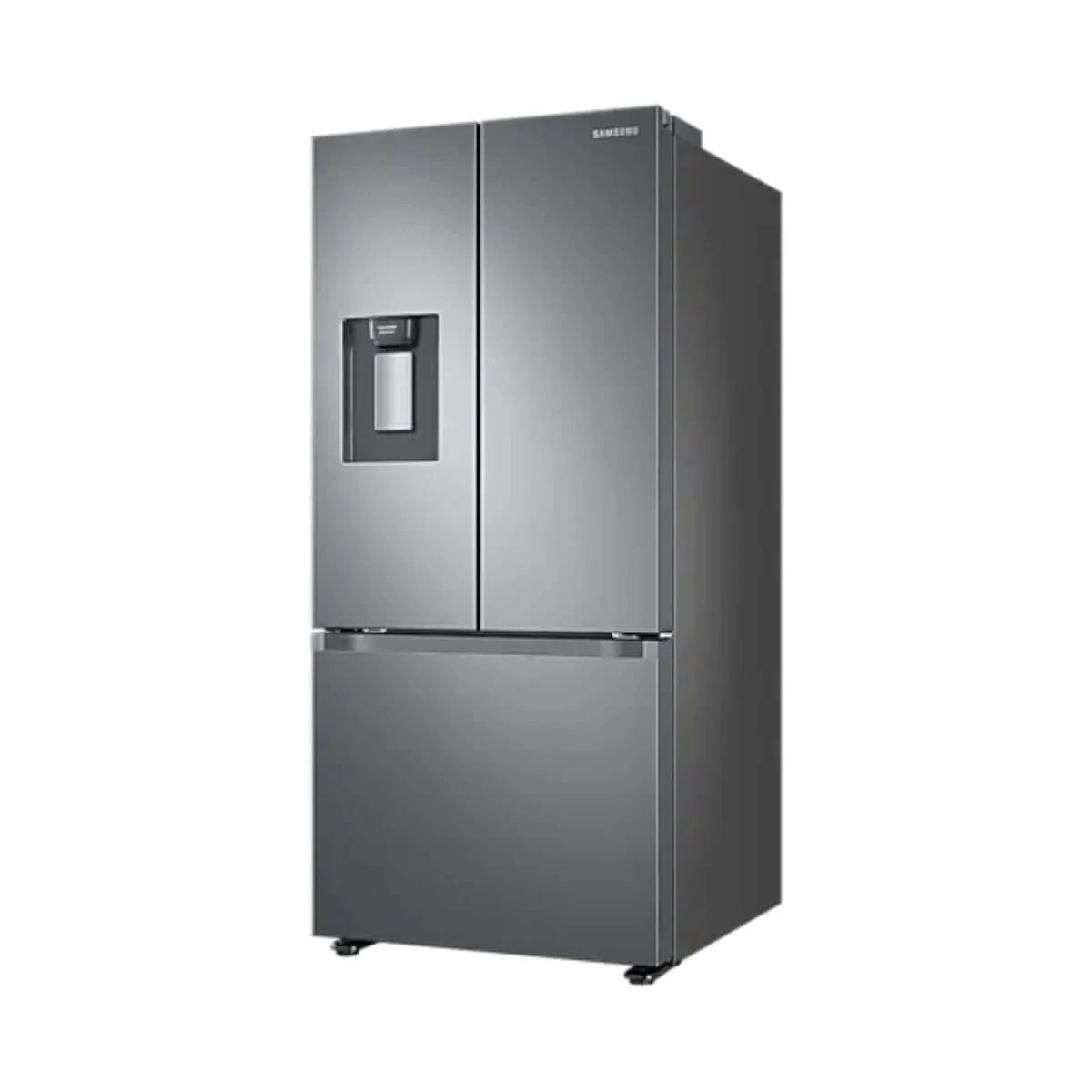 Refrigerador 22 Pies 3 Door con dispensador Plateado Mate