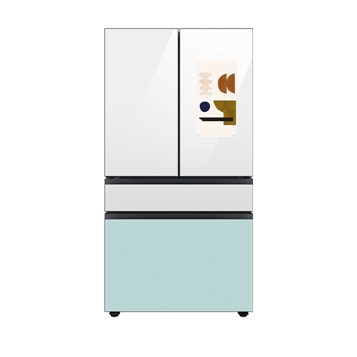Refrigerador Bespoke 29 Pies 4 Door Family Hub, Dual Ice, Flex Zone Plateado