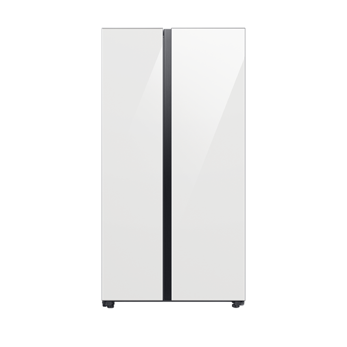Refrigeradora Bespoke Side by Side de 23" blanca WIFI