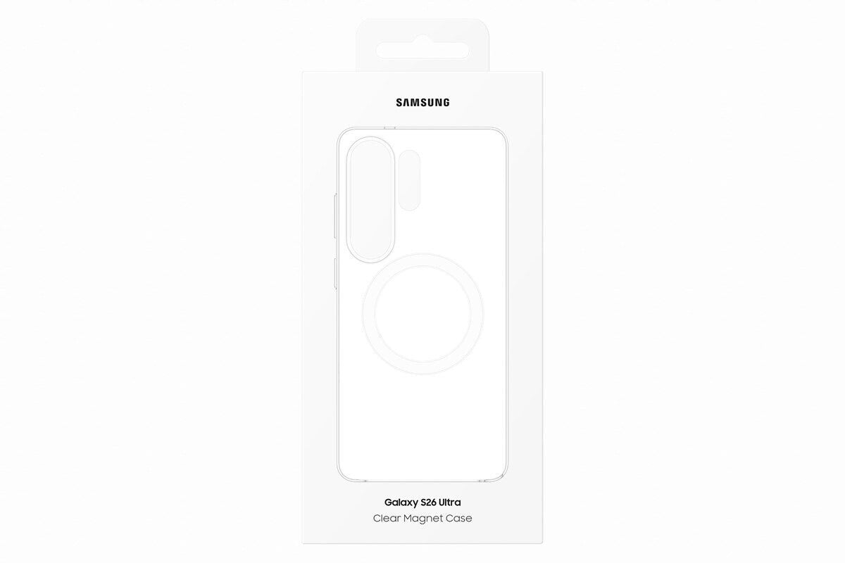 Cover S26 Ultra Clear Magnet