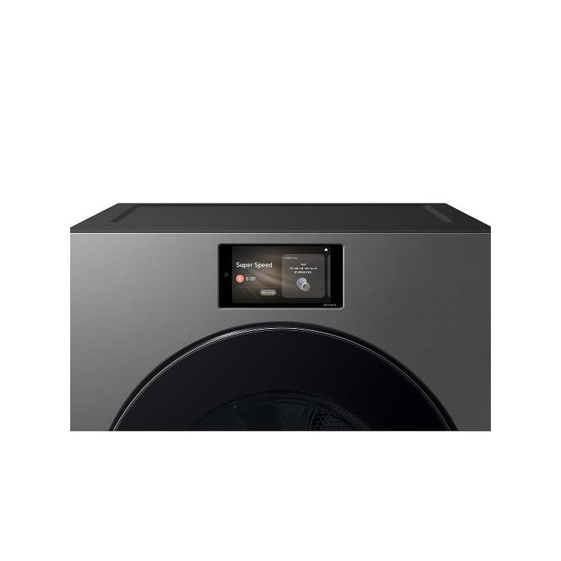 Secadora 24 Kg Gas Carga Frontal Touch Screen Negra